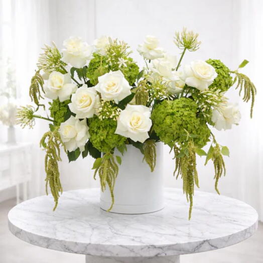 Ramo Celestial Verde y Blanco