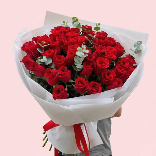 51 red rose 1212