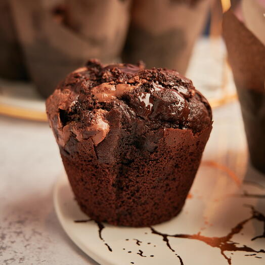 Олимпийская деревня маффины с тройным шоколадом (8 штук)