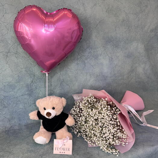 Розовый набор