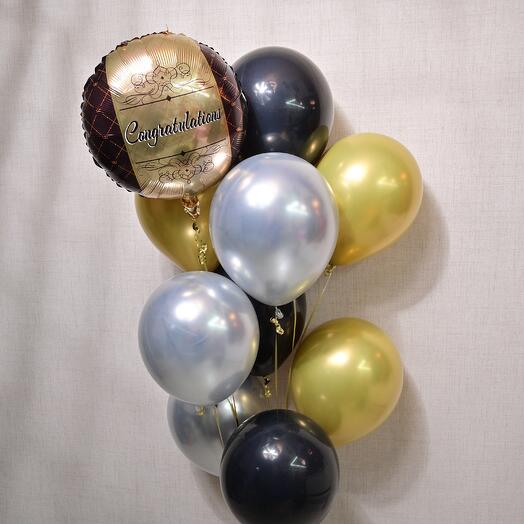 Graduation Balloon Set - 12  6786