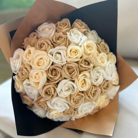 Soleil Noctune Soap Flowers Bouquet