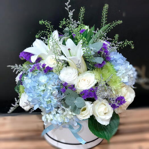 Tranquil Blue Garden Box