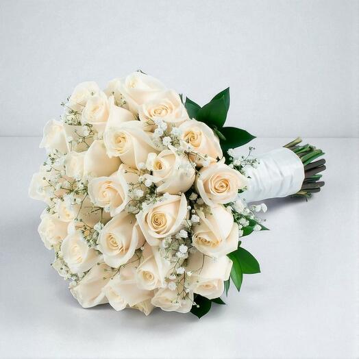 Wedding rose bouquet