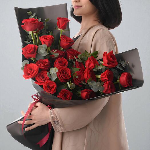 Classic Red Rose Bouquet