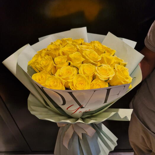 Yellow roses