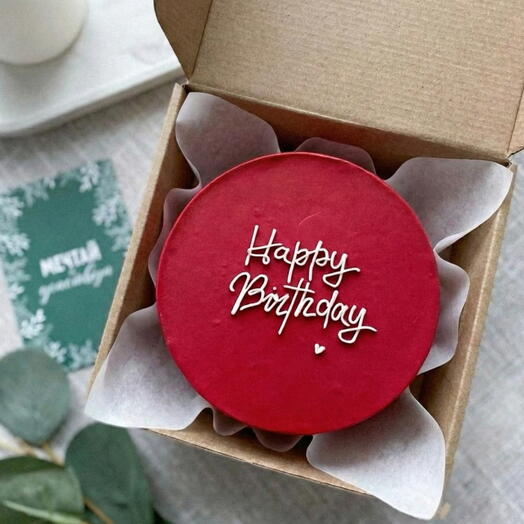 Premium 500g Happy Birthday Cake