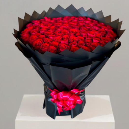 Heart s Desire _ 201 Luxurious Red Rose Bouquet For Anniversary or Birthday