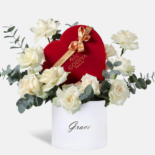 GodivaHeart Шоколадные трюфели (12 шт.)