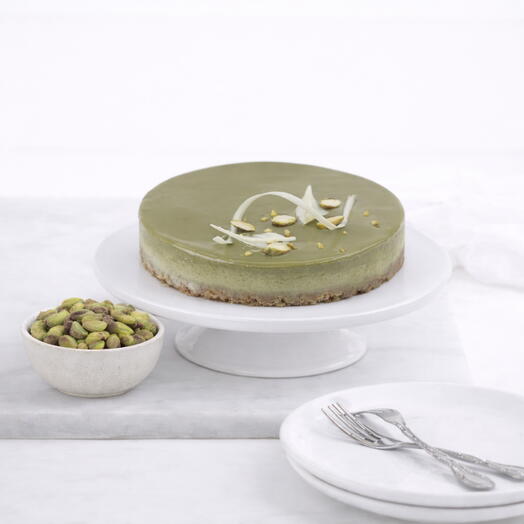 تشيز كيك بالفستق (4 حصص)