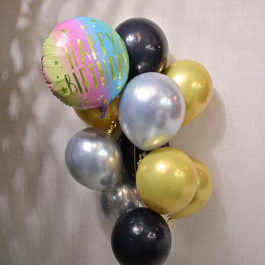 Happy Birthday Balloon Set   6794