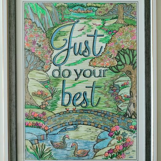 Haz lo mejor que puedas