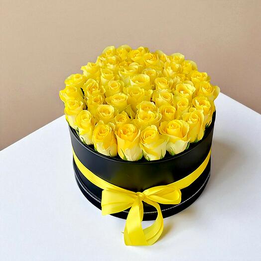 Yellow Roses Box