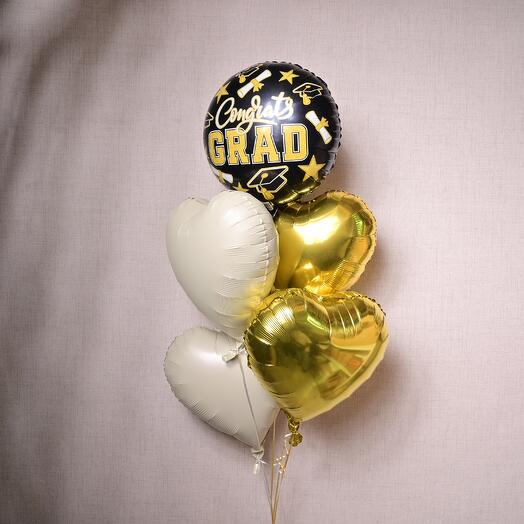 Congrats Grad Foil Balloon Set 7015
