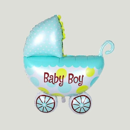 Мини-воздушный шар «детская коляска»