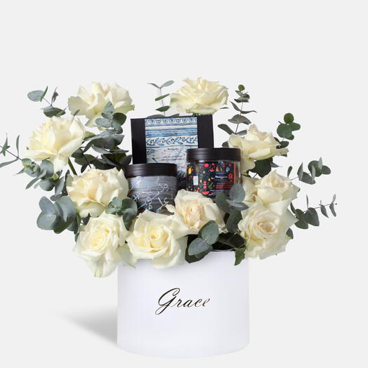 Cesta Mirzam (Salty Pearl, chocolate negro y trufas)