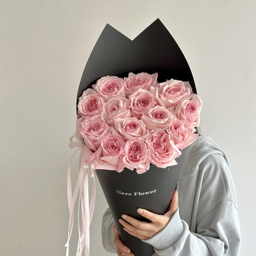 Pink Rose Elegance Bouquet