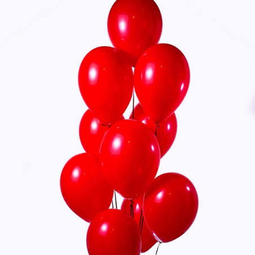 10 шт. гелиевых шаров