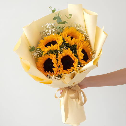 Солнечная улыбка Подсолнухи 5