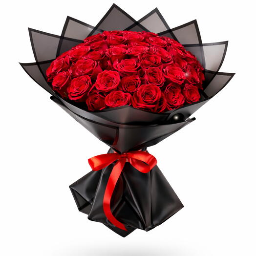 Stunning Red Roses Bouquet