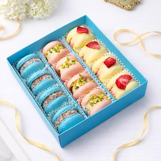12 pcs macaron box