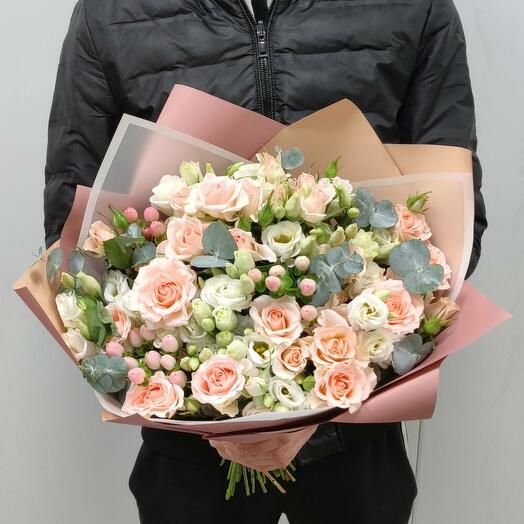 Тайна с пионовидными розами-1826