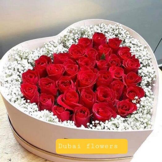 Цветы в коробке