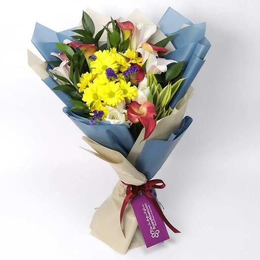 Букет Цветочная бахрома