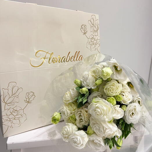 Bunch of Lisianthus White