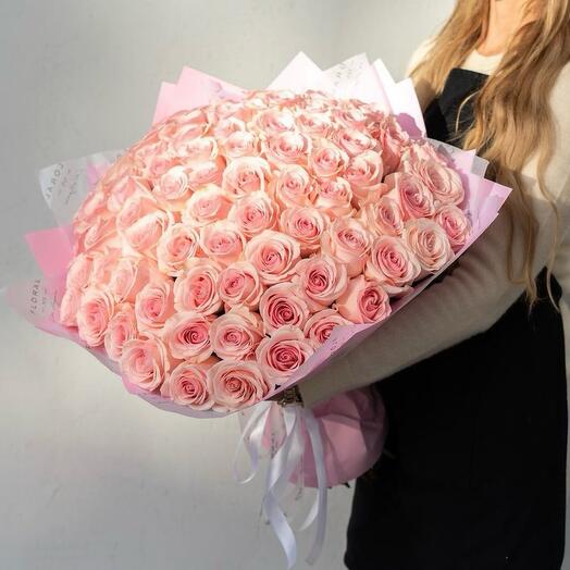 Bouquet of pink rose 51