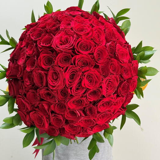 101 roses rouges premium