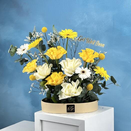 Рустикальный жёлтый