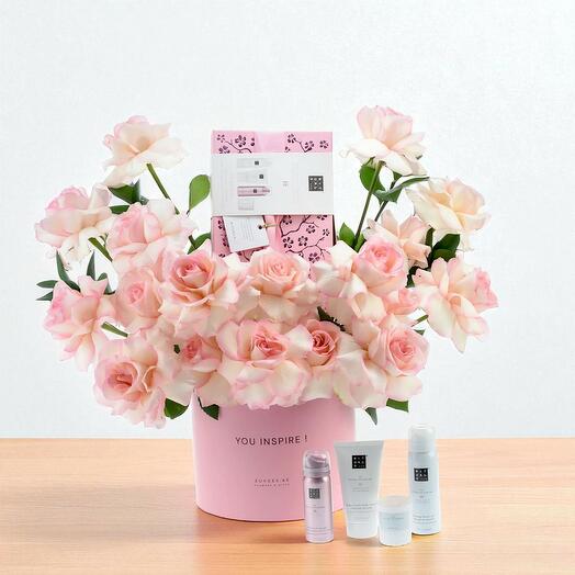 Розовая шкатулка Императрицы – Комбо «Ритуалы Сакуры»