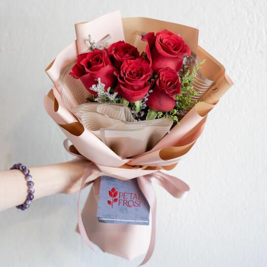 Charme écarlate de la Saint-Valentin