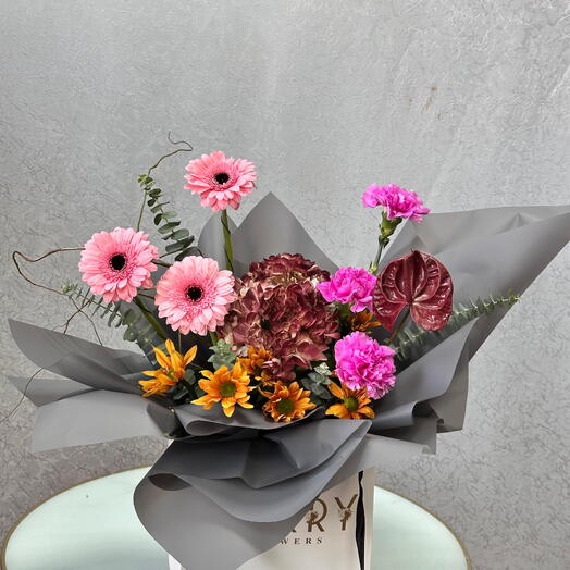 Pink Mixed Flower Bouquet