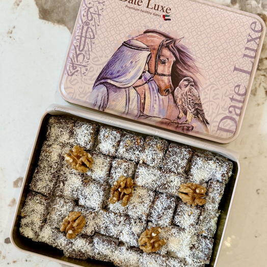 Кокосово-финиковые кубики