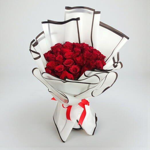 Багровая элегантная обёртка