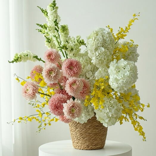 Садовая корзина «Золотой румянец»