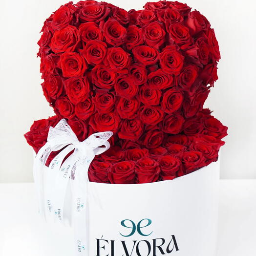 Red Roses Nova Flora Box