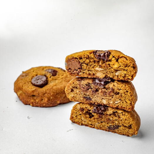 Hazelnut Chocolate Praline Cookies