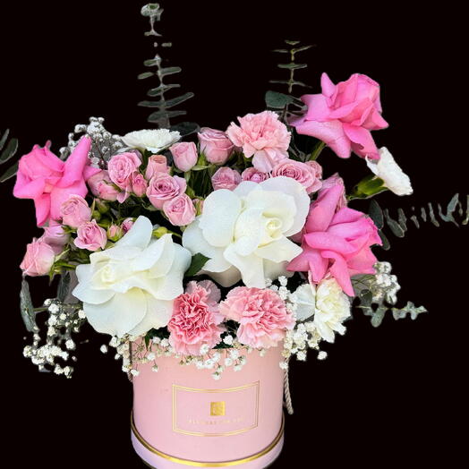 Blush Elegance Floral Box