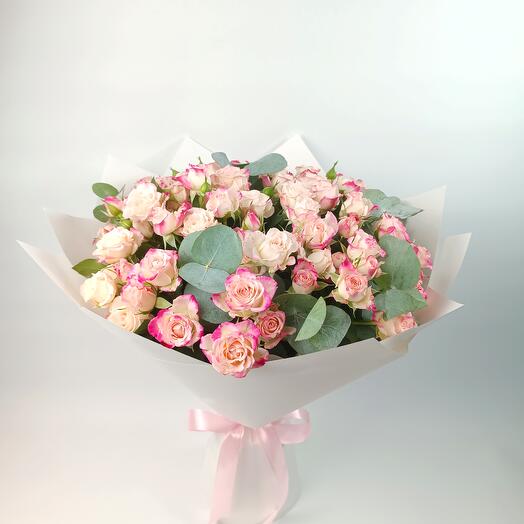 Pink Spray Rose Bouquet