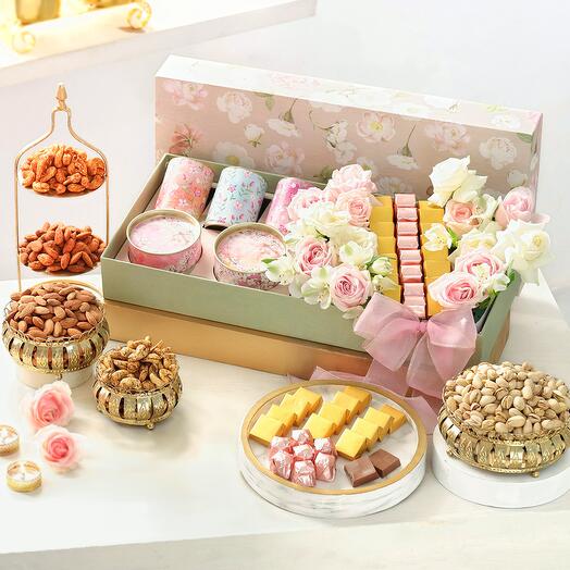 Подарочная корзина Роскошь и любовь