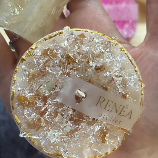 QUARTZ candle Citrine