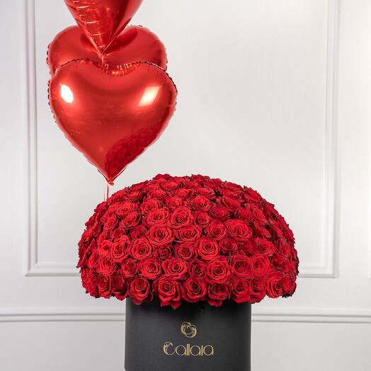 Red Rose Luxury Box 201 roses