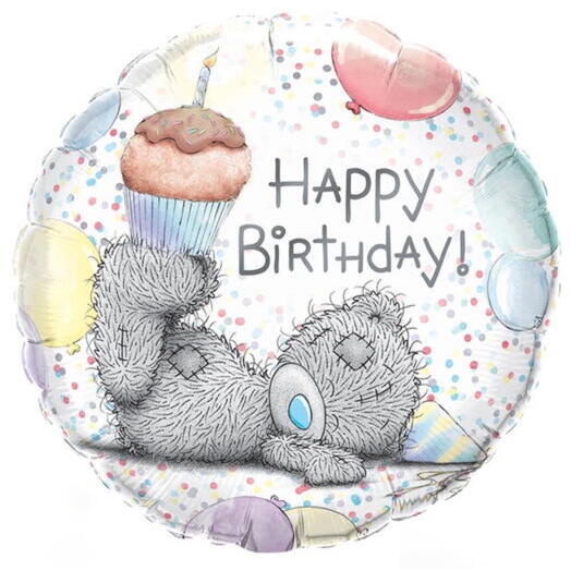 Globo foil de oso de peluche