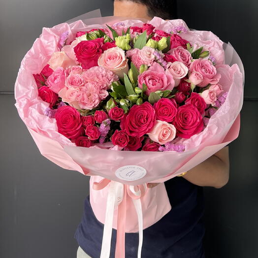 Pink Royale | Mix Roses | Pink Bouquet