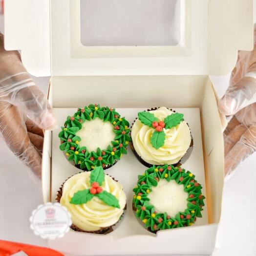 Christmas Cupcake