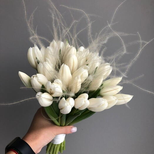 Bridal bouquet (25 Tulip)
