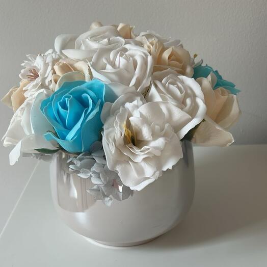 Petal Chalice Soap Flowers Vase